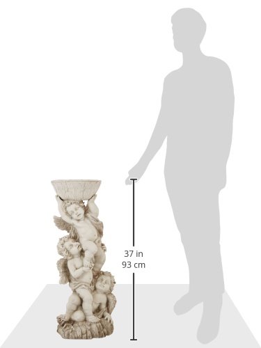 Design Toscano Three Cherubs with Urn Statue
