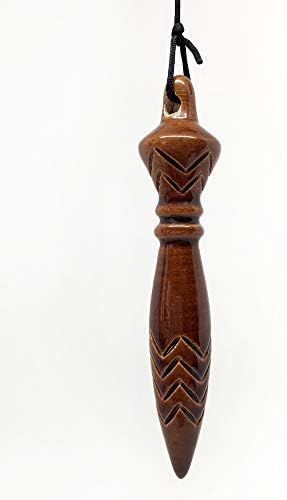 Thoth Ceramic Pendulum - Fully Handmade - High Accuracy Dowsing, Divination - Ceramic Thoth Pendulum