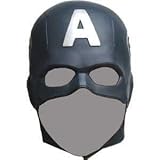 CAPTAIN AMERICA The Avengers Mask Rubber Party Mask Full face Head Costume