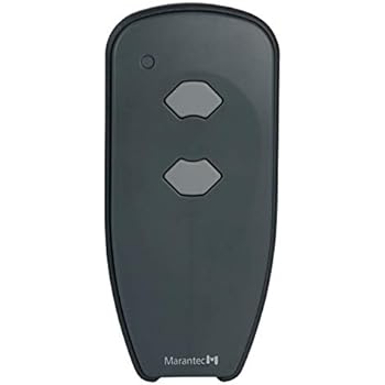 Marantec M3-2312 (315 MHz) 2-button Garage Door Opener Remote, Gray
