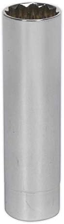 Sealey Ak6568 Spark Plug Socket with Magnetic Retainer 14Mm 3/8Sq Drive 12-Point, Silver - Image 3
