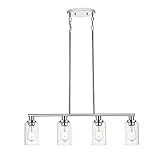 KPIOK Kitchen Island Lighting, 4-Light Dining Room