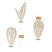 3 Pairs, Vampire Teeth for Halloween Party Cosplay Prop Decoration Horror False Fangs