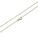 KEZEF Creations 1.3mm Cable Chain Necklace Gold Plated Silver, Rose Gold Plated Silver, Sterling Silver & Rhodium Plated Silver - Sizes 12-36 Inch