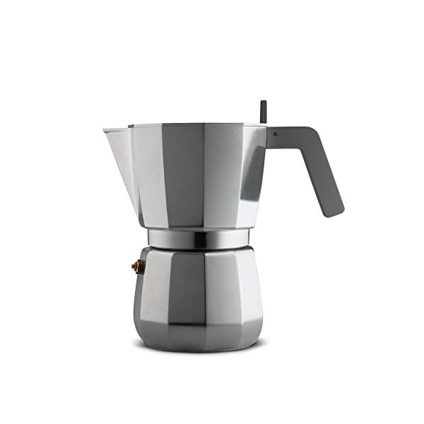 Alessi DC06/9 FM Espressokocher, Edelstahl, 12 cm