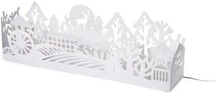 Segnaposto Natalizi Ikea.Ikea Strala Villaggio Natale Decorazioni Natalizie Led Lunghezza 60 Cm Morbida Luce Bianca Calda Ideale Per Finestre Bank Amazon It Casa E Cucina