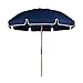 7.5 ft. Fiberglass Rib Commercial Grade Beach Umbrella with Ash Wood Pole