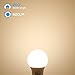 TORCHSTAR A19 LED Light Bulbs 60W Equivalent, UL Listed, 3000K Warm White, Dimmable, 9W, 800lm, Flicker Free, E26 Standard Base LED Bulb for Ceiling Fan, Lamp, 15,000hrs, Pack of 6