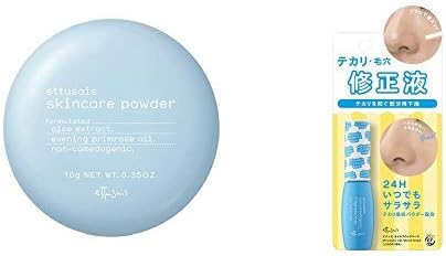 Amazon セット買い エテュセ スキンケアパウダーa フェイスパウダー 10g テカリ 毛穴 修正液 オイルブロックベース 7ml Ettusais エテュセ フェイスパウダー 通販