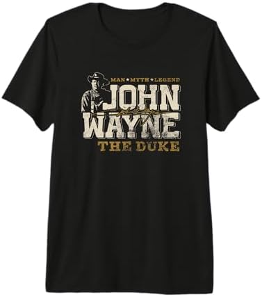 john wayne dress shirts Amazon.com: John Wayne The Duke America's Cowboy Adult Natural Short Sleeve T Shirt Vintage Style Graphic Tees : Clothing, Shoes & Jewelry