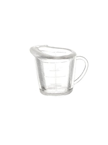 Dollhouse Miniature Clear Measuring Cup
