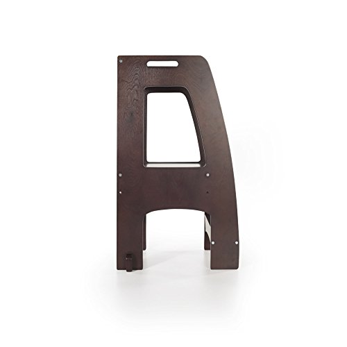 image for Guidecraft Kitchen Helper Tower Step-Up - Espresso: Adjustable Counter