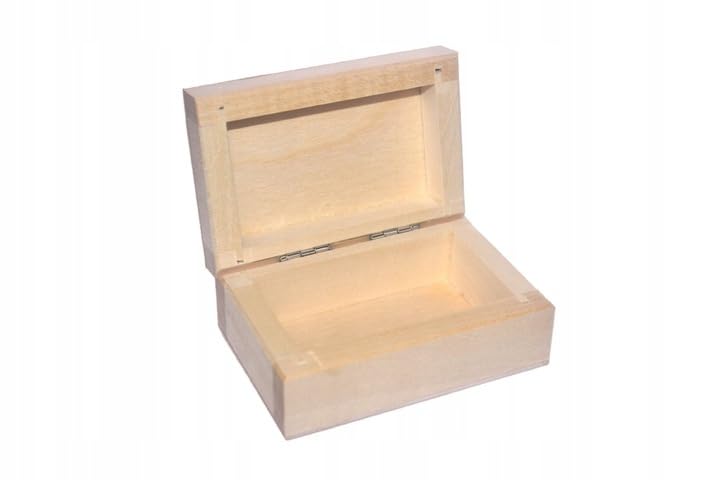 Wooden World - Wooden box for small items such as jewelery chaplet beads gems