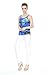 Hawaii Hangover Women's Hawaiian Tank Top in Sunset Blue