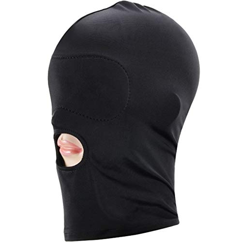 Full Face Bandage Restraints Hood Mask Sex Play SM Bondage Toy Gear Sexy Costume Head Full Cover Role Play Mask Party Halloween Masquerade Masked Tool,A3