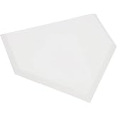Champion Sports Rubber Bases &amp; Home Plate, Waffle Bottom Non-Slip Indoor/Outdoor Use, Heavy-Duty Rubber, Singles and Sets