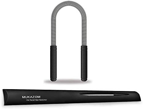 Mukazom Facial Hair Remover, Women's Hair Removal Spring Epilator, Removing Unwanted Hair from Upper Lip, Chin, Cheeks, and Neck Quickly - Save Money & Safe