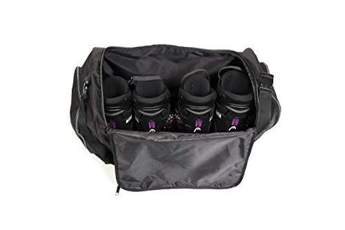 Stage Stealth Double Ski/Snowboard Boot Duffle Bag, Black - Thumbnail 3
