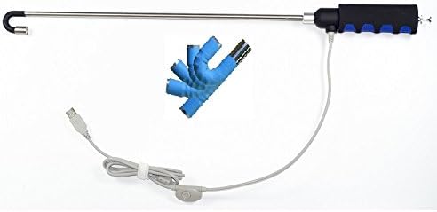 VIVIDIAAblescope UV-400 Articulating 0 to 180 Degree USB Digital Borescope Videoscope with UV/White LED Lights