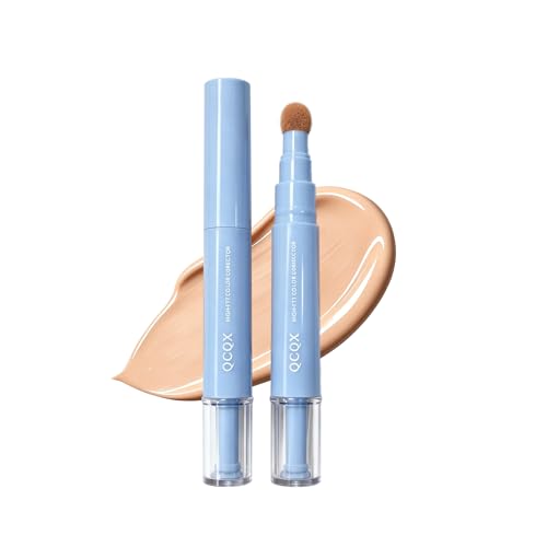 QCQX Dual-effect Concealer Pen & Foundation Eye Concealer - 24... 31gEmkAtmEL