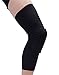 AIYUE 1 Pair Basketball Honeycomb Knee Pads Protector Leg Sleeve Kneepad Padded Support Knee Brace Guards for Boys Girls Black S