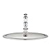 Derpras 12 inch Round Rain Shower Head, 304 Stainless Steel, Ultra Thin High Pressure Bathroom Rainfall Showerhead(Brushed Nickel) (168 Jets)