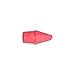 Dixon Pencil Top Cap Erasers, Pink, 144-Count (34500)