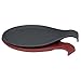 SbS Silicone Spoon Rests, Utensil Holder for Kitchen Set of 2 in Red and Gray, Extra Large Size
