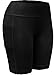 NELEUS Women's 3 Pack Athletic Shorts for Running Yoga Gym Workout Tummy Control Workout with Pocket,9005,Black,US M