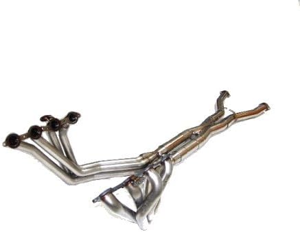 LG 97-04 Corvette C5 & Z06 "Super Pro" 1 3/4" Stainless Steel Long Tube Headers w/ X Pipe - High Flow Cats
