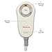 Sunbeam Microplush Throw Camelot Cuddler Heated Electric Warming Blanket with 3 Heat Settings Controller - Mushroom Beige