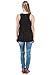 EttelLut - Women's Loose Fit Flowy Tank Tops - Cool Relaxed Regular and Plus Size - Ideal for Workout, Yoga, Running, Working Out at The Gym and Lounging Around - Black X-Large