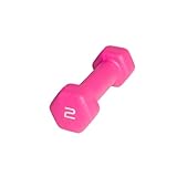 Cap Barbell Neoprene Dumbbell, 2-Pound, Pink