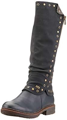 Amazon.com | Rieker New Women's Dominika 52 Boot Black 36 | Boots