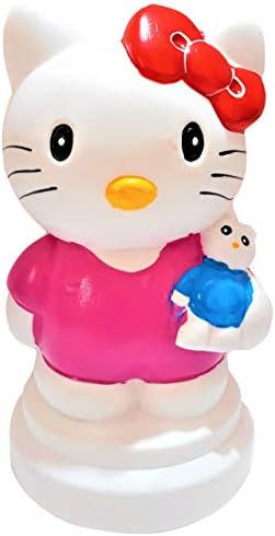 Joy Stories� Large Hello Kitty Money Saving Bank, Coin Holder, Piggy Bank for Kids - Pink, 23 cm