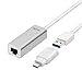 [2-in-1] WEme USB 3.0 Type C to RJ45 Gigabit Ethernet Adapter with 10/100/1000 Mbps,