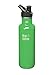 Klean Kanteen Classic Stainless Steel Single Wall Non-Insulated Water Bottle with Sport Cap, 27-Ounce, Oranic Garden