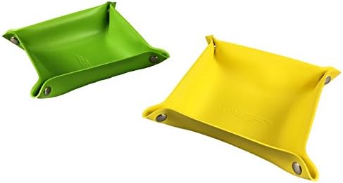 CHIFULDA Beside Storage Tray Set of 2, Keys Change Storage Box to Keep Organized