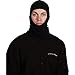 Turtle Fur Adult Micro Fur Balaclava Black