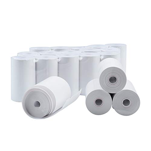 InpourPack 2 1/4" x 50' Thermal Paper Rolls for POS Cash Register, 50 Rolls Receipt Paper(Non-core)