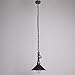 UNITARY Brand Rustic Copper Metal Shade Water Pipe Pendant Light Max 40W with 1 Light Painted Finish