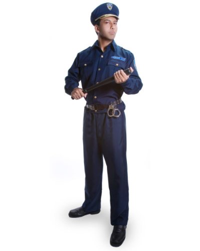 Adult Police Officer Costume Set By Dress Up America