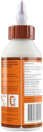 Gorilla Wood Glue 236 ml - Water Resistant PVA Glue for Wood view 2