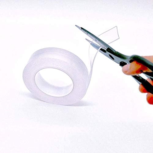 9.9ft The Reusable Adhesive Silicone Tape,Multi-Functional Anti-Slip Double Sided Sticky Strips,Universal Anti-Slip Gel Pads Sticky Tape,Gel Tape Roll Wall Stickers 3 Meter