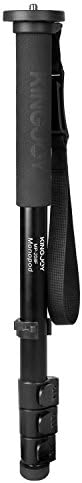 Aluminum Camera Monopod, Kingjue 4-Section Flip Lock Professional Monopod for Canon Nikon Sony DV Digital Cameras & Camcorders