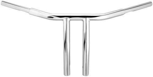 Wild 1Chubbys Drag Bar with 10 Inch Rise for Harley Davidson Models