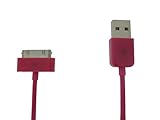 Case Logic 30-Pin Ipad/Iphone Charging & Sync USB Cable - Pink