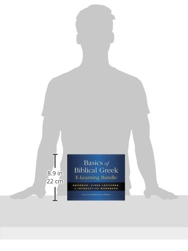 Dvd zondervan Special interest basics of biblical greek e-learning bundle: grammar, video lectures, and interactive workbook (b (9780310515982)