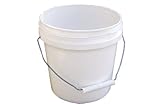Encore Plastics 10128 Industrial Plastic Pail White