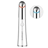 LANDWIND Eye Massager, Ionic Eyes Facial Massager Wand with 42 ℃ Heated, USB Rechargeable, Dark Circle Remover, Eliminate Eye Bags & Puffy Eye FDA Certificeted Safe